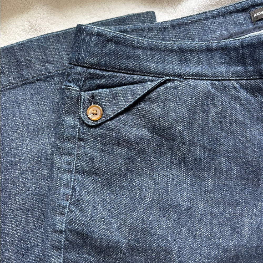 New York & Company Dark Blue Women's Jeans TALL